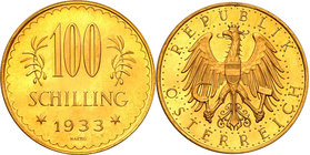 World coins
Austria, Republic, 100 shillings 1933, Vienna
Piękny egzemplarz, intensywny połysk menniczy i wspaniale zachowane detale.Rzadsza moneta ...