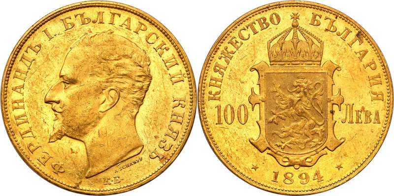 World coins
Bulgaria. 100 lewa 1894 KB, Kremnica
Wczesne 100 lewa z 1894 roku....