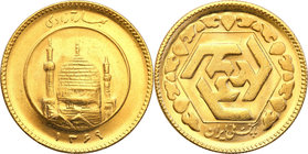 World coins 
Iran, Republic Islamska. 1 Azadi 1359 SH (1980 AD) 
Pięknie zachowana moneta. Połysk.Friedberg 114
Waga/Weight: 8,14 g Au .900 Metal: ...