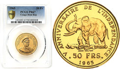 World coins 
Congo. 50 Francs 1965 PROOF PCGS PR67 (MAX) 
Najwyższa nota gradingowa na świecie. Jedyny egzemplarz, który otrzymał tak wysoką notę od...