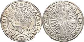 World coins
Germany, Hildesheim - city. 10 Mariengroschen (1/2 Guldena) Half Taler (thaler) no date (1546) RARITY
Aw.: Wielopolowa tarcza herbowa, n...