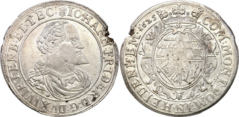 World coins 
Germany, Wirttembergia. Johann Friedrich(1608-1628). Taler (thaler...