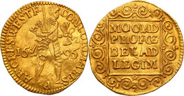 World coins 
Netherlands, Westfriesland. Ducat (Dukaten) 1696 
Bardzo ładny, świeży egzemplarz. Zachowany połysk menniczy, dobrej jakości detale.Fri...