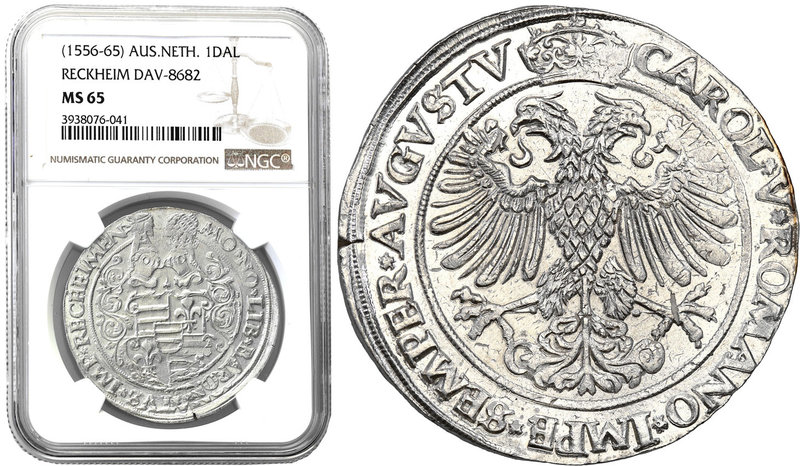 World coins 
Netherlands Austriackie. Baron Reckheim - Willem van Vlodrop (1556...