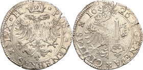 World coins 
Switzerland, Genewa. Taler (thaler) 1626 
Bardzo rzadki talar, sporadycznie pojawiający się w sprzedaży aukcyjnej.Dużo połysku mennicze...