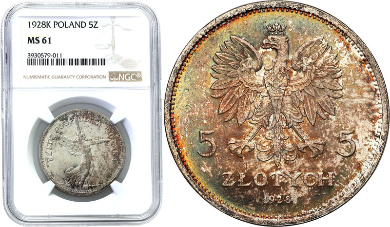 Poland II Republic - Circulation coins
POLSKA/ POLAND/ POLEN

Poland. 5 zloty...