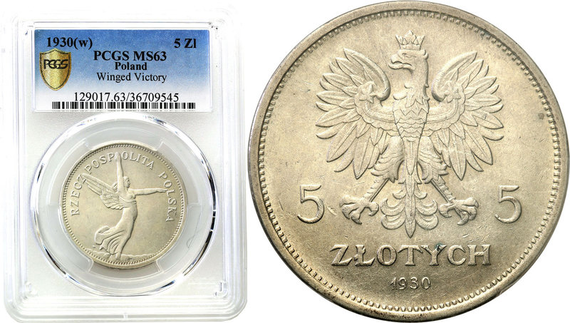 Poland II Republic - Circulation coins
POLSKA/ POLAND/ POLEN

Poland. 5 zloty...