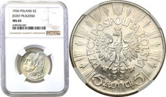 Poland II Republic - Circulation coins
POLSKA/ POLAND/ POLEN

Poland. 5 zlotych 1936 Pilsudski NGC MS65 (MAX) 
Najwyższa nota gradingowa na świeci...