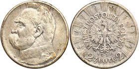 Poland II Republic - Circulation coins
POLSKA/ POLAND/ POLEN

Poland. 2 zlote 1936 Pilsudski - RARE 
Najrzadszy rocznik monety 2-złotowej okresu I...