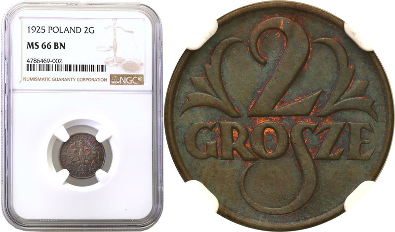 Poland II Republic - Circulation coins
POLSKA/ POLAND/ POLEN

Poland. 2 grosz...