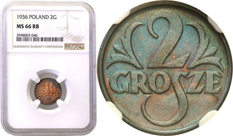 Poland II Republic - Circulation coins
POLSKA/ POLAND/ POLEN

Poland. 2 grosz...