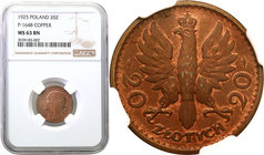 Probe coins of the Second Polish Republic
POLSKA / POLAND / POLEN / PROBE / PATTERN / SPECIMEN

Poland. PROBE / ESSAI  copper 20 zlotych 1925, Wome...
