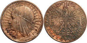 Probe coins of the Second Polish Republic
POLSKA / POLAND / POLEN / PROBE / PATTERN / SPECIMEN

Poland. PROBE / ESSAI  Bronze 10 zlotych 1933 Women...