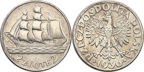 Probe coins of the Second Polish Republic
POLSKA / POLAND / POLEN / PROBE / PATTERN / SPECIMEN

Poland. PROBE / ESSAI  ALUMINUM 2 zlote Ship 1936 w...