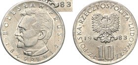 Monety PRÓBNE PRL i III RP
POLSKA/ POLAND/ POLEN/ PROBE/ PATTERN

PRL. PROBE / ESSAI  aluminum 10 zlotych 1983 Boleslaw Prus - RAREST!
Bardzo rzad...