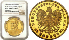 Polish Gold Coins since 1990
POLSKA/ POLAND/ POLEN/ PROBE/ PATTERN/ GOLD

Poland. TRYPTYK Gold 500.000 zlotych 1990 Jozef Pilsudski NGC PF66 ULTRA ...
