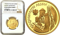 Polish Gold Coins since 1990
POLSKA/ POLAND/ POLEN/ PROBE/ PATTERN/ GOLD

Poland. 200 zlotych 1996 Henryk Sienkiewicz NGC PF69 ULTRA CAMEO (2 MAX) ...