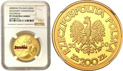 Polish Gold Coins since 1990
POLSKA/ POLAND/ POLEN/ PROBE/ PATTERN/ GOLD

Poland. 200 zlotych 2000 Solidarnosc NGC PF70 ULTRA CAMEO (MAX)
Najwyższ...