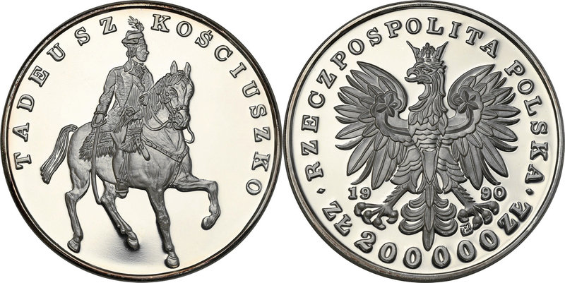 Polish collector coins after 1990
POLSKA/ POLAND/ POLEN

Poland. 200.000 zlot...