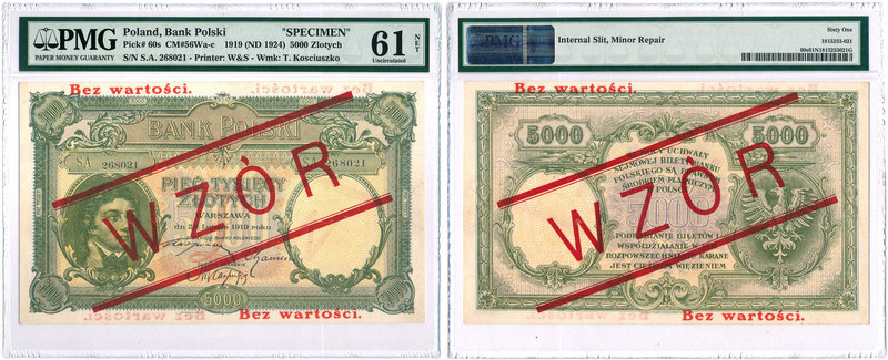 Banknote Collection Patterns / SPECIMENS
POLSKA/ POLAND/ POLEN / PAPER MONEY / ...