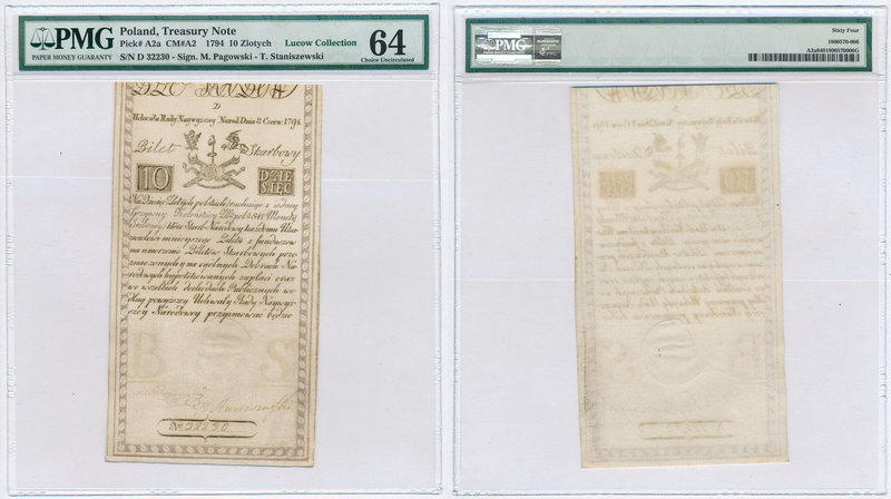 Banknotes
POLSKA/ POLAND/ POLEN / PAPER MONEY / BANKNOTE

Kosciuszko Insurrec...