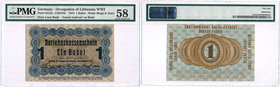 Banknotes
POLSKA/ POLAND/ POLEN / PAPER MONEY / BANKNOTE

Polska - OST. 1 Rubel (Rouble) 1916, Poznan / Posen PMG 58 
Na stronie odwrotnej klauzul...