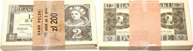 Banknotes
POLSKA/ POLAND/ POLEN / PAPER MONEY / BANKNOTE

2 zlote 1936 ser CA paczka bankowa 100 sztuk - RARITY 
Kompletna paczka bankowa z bankno...