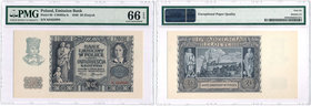 Banknotes
POLSKA/ POLAND/ POLEN / PAPER MONEY / BANKNOTE

20 zlotych 1940 ser K PMG 66 EPQ (2 MAX) 
Druga najwyższa nota gradingowa na świecie.Wyś...