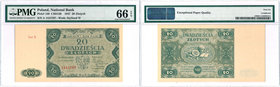 Banknotes
POLSKA/ POLAND/ POLEN / PAPER MONEY / BANKNOTE

20 zlotych 1947 ser A PMG 66 EPQ (MAX) - RARITY R3 
Najwyższa nota gradingowa na świecie...