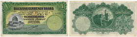 Banknotes
PAPER MONEY / BANKNOTE / RARE

Palestine. 1 pound (1000 mils) 20.4.1939 ser Q - RARITY 
Wariant z data 20.4.1939Dość sztywny papier, nie...