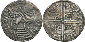 Medieval coins
Szwecja / Sweden / Schweden / Suède / Sverige

Średniowiecze. AE Thelred II, XI w. 
Aw.: Popiersie w lewo, w koło napis: EOIEIIDERw...