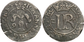 John III
Szwecja / Sweden / Schweden / Suède / Sverige

Johan III (1568-1592) 2 öre 1591 Stockholm 
Aw. W obwódce perełkowej ukoronowany Snop Wazó...