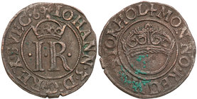 John III
Szwecja / Sweden / Schweden / Suède / Sverige

Johan III (1568-1592) 1/2 öre 1569 Stockholm (próba srebra 105/1000) 
Aw. W obwódce perełk...