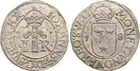 John III
Szwecja / Sweden / Schweden / Suède / Sverige

Johan III (1568-1592) 1/2 öre 1578 Stockholm 
Aw. W obwódce perełkowej ukoronowany Snop Wa...