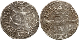 John III
Szwecja / Sweden / Schweden / Suède / Sverige

Johan III (1568-1592) Ortug 1589 Stockholm 
Aw. W obwódce perłowej owalna tarcza herbowaNa...