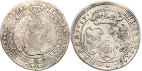 Gustavus Adolphus
Szwecja / Sweden / Schweden / Suède / Sverige

Gustaw II Adolf (1611-1632) IIII Mark (Marki) 1617 Stockholm 
Aw.: W obwódce pere...