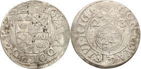 Gustavus Adolphus
Szwecja / Sweden / Schweden / Suède / Sverige

Gustaw II Adolf (1611-1632) Poltorak 1623, Ryga / Riga 
Aw. W obwódce sznurowej u...