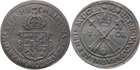 Christina (Christina of Sweden)
Szwecja / Sweden / Schweden / Suède / Sverige

Krystyna (1632 – 1654). 1 öre 1651, Sἂter 
Aw.: W obwódce sznurowej...