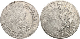 Charles X Gustav
Szwecja / Sweden / Schweden / Suède / Sverige

Karol X Gustaw (1654-1660). Ort (18 Grosz (Groschen)y) 1657, Elblag / Elbing 
Aw.;...