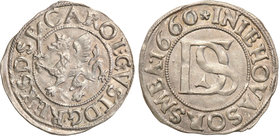 Charles X Gustav
Szwecja / Sweden / Schweden / Suède / Sverige

Karol X Gustaw (1654-1660). Pomerania / Pommern, Podwójny Szelag 1660, Szczecin / S...