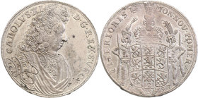 Charles XI of Sweden
Szwecja / Sweden / Schweden / Suède / Sverige

Karol XI (1660-1697). Gulden 1697, Szczecin / Stettin 
Aw.: Popiersie władcy w...