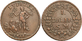 Charles XII of Sweden
Szwecja / Sweden / Schweden / Suède / Sverige

Karol XII (1697-1718). 1 daler 1718, Stockholm 
Aw.: Postać męska w lewo, trz...