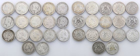 Coin sets
Szwecja / Sweden / Schweden / Suède / Sverige

Oskar II 1872-1907. set coins. 1 korona – 17 pieces. 
Zestaw monet.&nbsp; 1 korona – 17 s...
