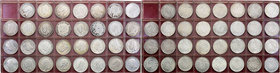 Coin sets
Szwecja / Sweden / Schweden / Suède / Sverige

Gustaw V 1907-1950. set coins. 1 korona – 31 pieces. 
Zestaw monet.&nbsp; 1 korona – 31 s...
