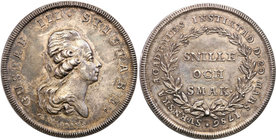 Medals, plaques
Szwecja / Sweden / Schweden / Suède / Sverige

Gustaw III (1771-1792). Medal 1786 Stockholm (restrike 1944) 
Aw.: Popiersie władcy...