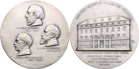 Medals, plaques
Szwecja / Sweden / Schweden / Suède / Sverige

Medal 1956, Stockholm The centenary of the bank Wallenbergów in Stockholm 
Aw.: Trz...