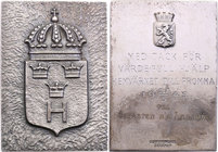 Medals, plaques
Szwecja / Sweden / Schweden / Suède / Sverige

Stockholm plaque, 1945 
Piękny stan zachowania.
Waga/Weight: 110,16 g Ag Metal: Śr...