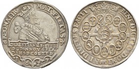 DÄNEMARK 
 Christian IV. 1588-1648. 
 Speciesdaler 1627. 28.87 g. Hede 55 A. Dav. 3524. Sehr schön-gutes sehr schön / Very fine-good very fine.