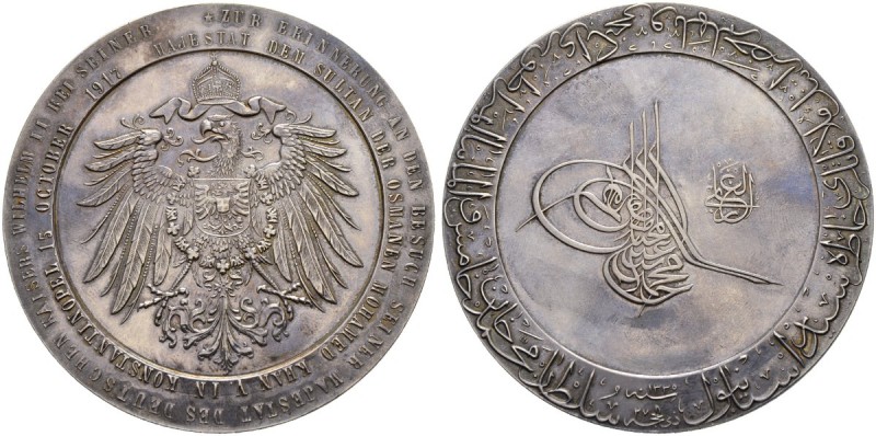 DEUTSCHES KAISERREICH 
 Preussen, Königreich 
 Wilhelm II. 1888-1918. 
 Silbe...