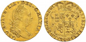 GROSSBRITANNIEN 
 George III. 1760-1820. 
 1/2 Guinea 1786. 4.16 g. S. 3734. Fr. 361. Sehr schön-vorzüglich / Very fine-extremely fine.